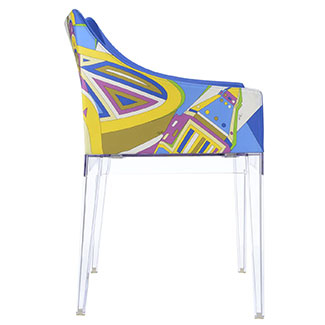 KARTELL chaise avec accoudoirs pour l'extérieur HIRAY (Rouille - Acier
