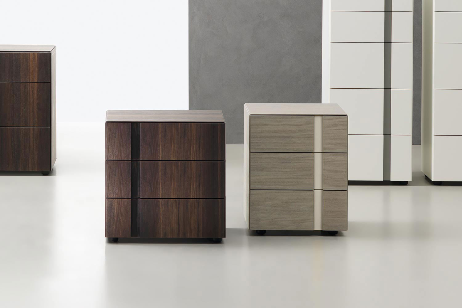 Abaco 3-Drawer Nightstand