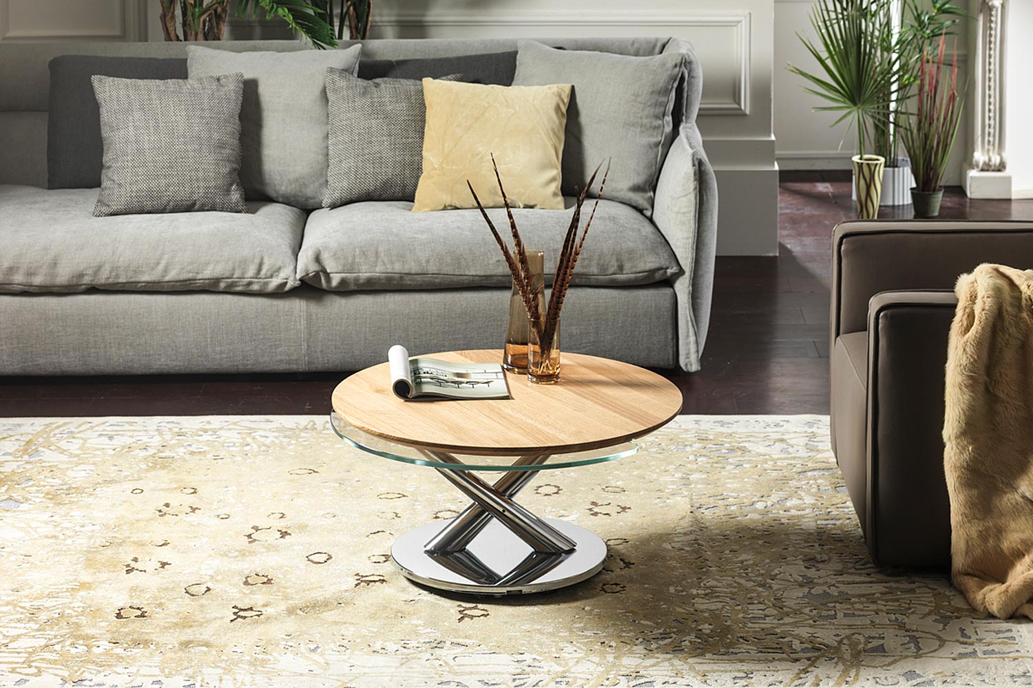 Abra Wood Coffee Table