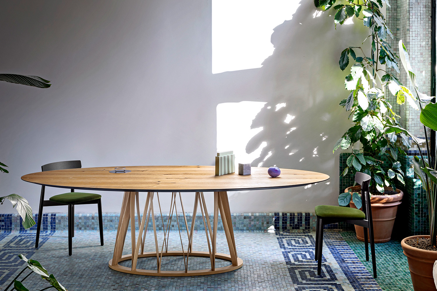 Acco Oval Dining Table