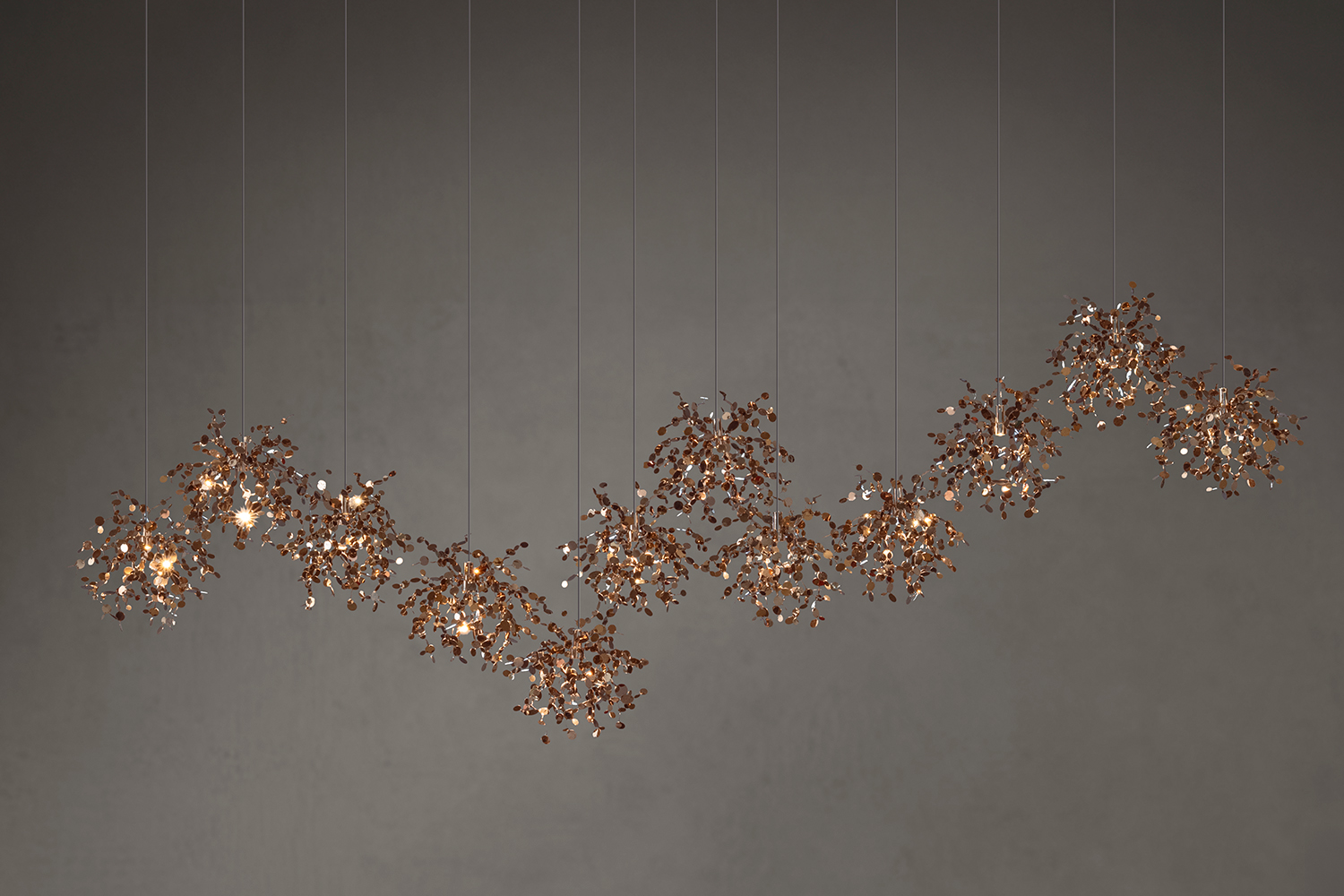 Argent Mon Bijou Linear 12 Suspension Light
