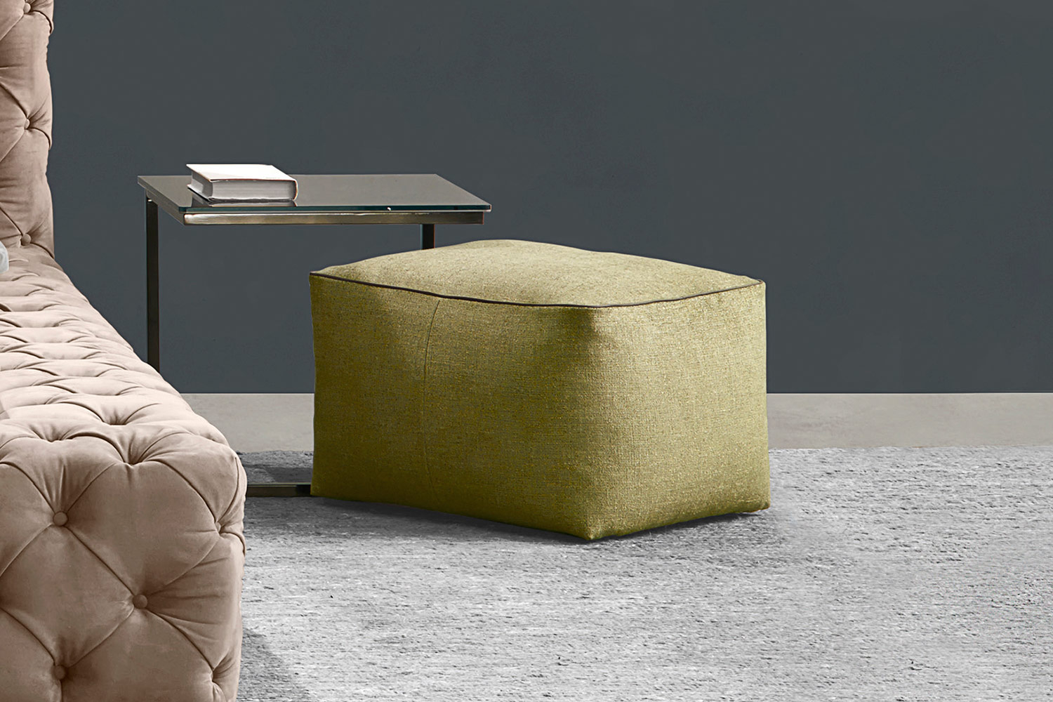 Stone Pouf