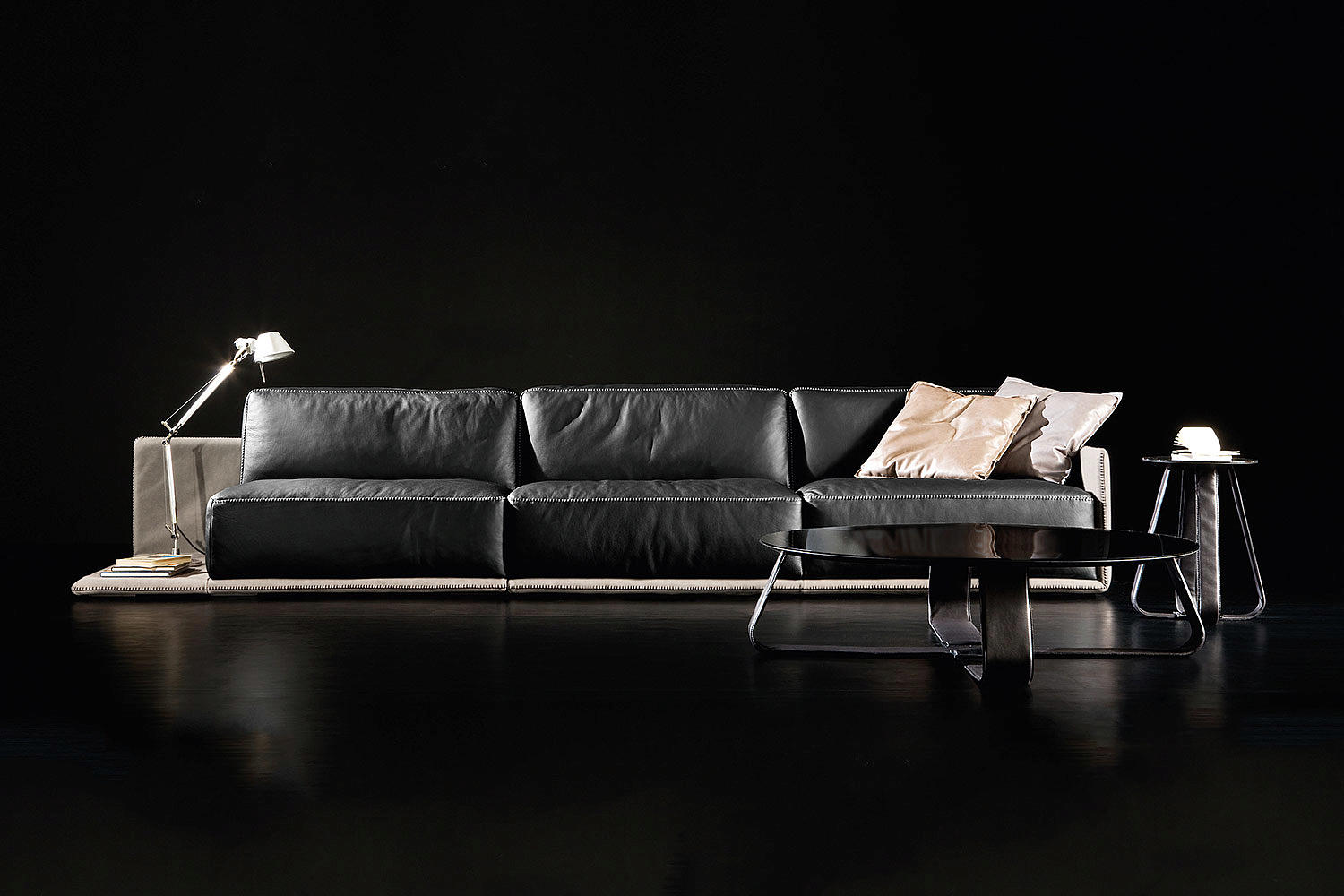 Border XL Sofa with Shelf