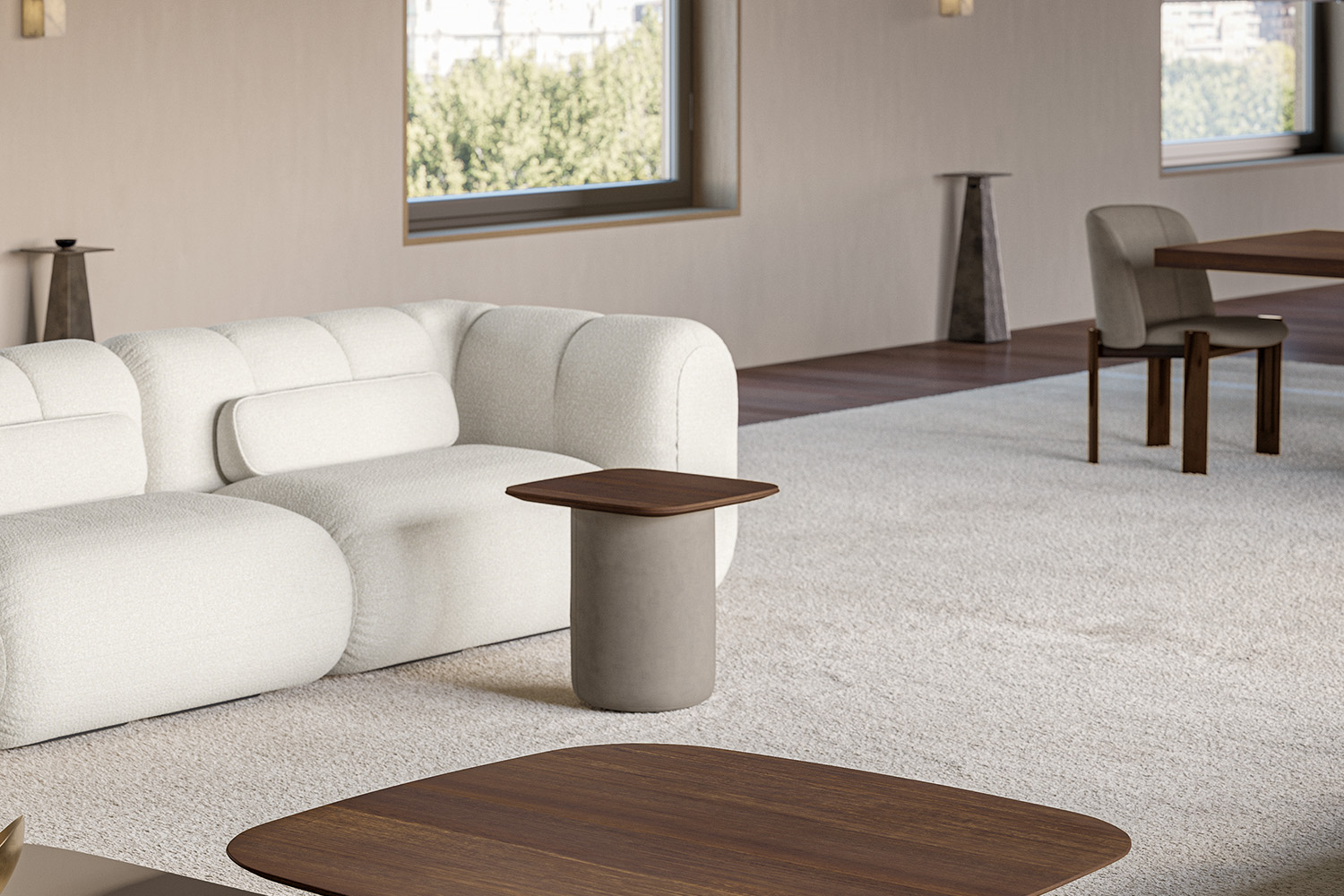 Clou End Table