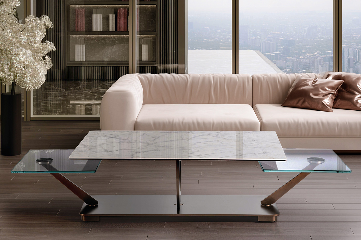 Cocoon Rectangular Coffee Table 