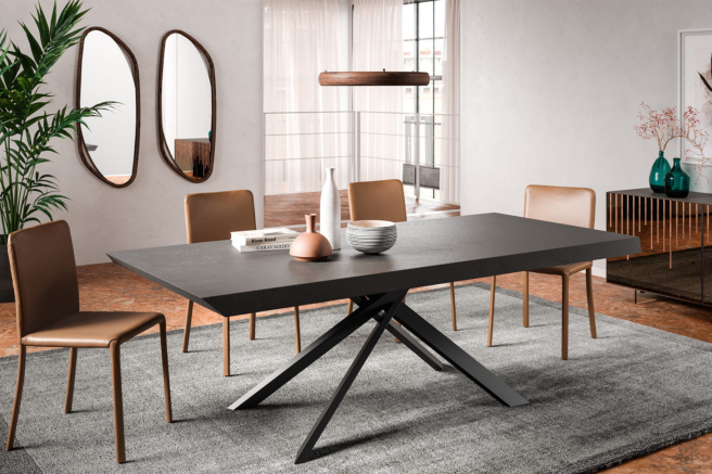 Lunette Dining Chair by Ozzio Italia | room service 360°