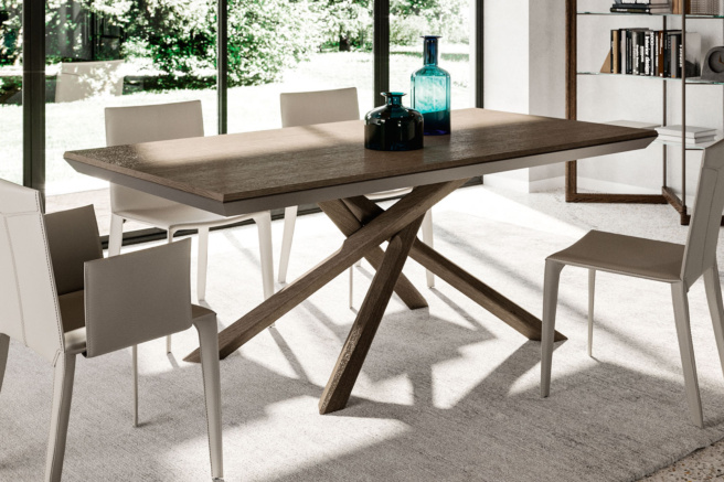 Arizona Extension Dining Table by Ozzio Italia | room service 360°