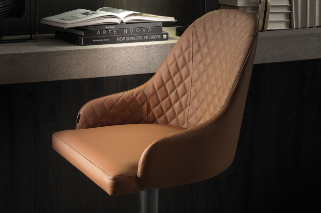Ozzio Italia Brando Bar Stool