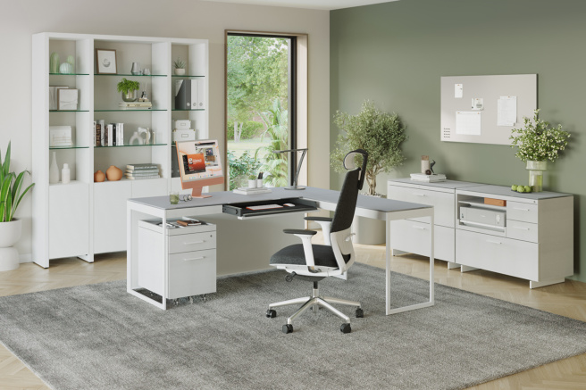 Centro 6417 Multifunction Cabinet by BDI | room service 360°