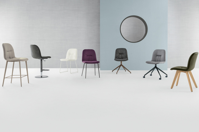 Bontempi Chantal Bar Stool