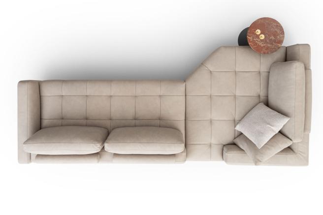 Nicoline Italia Cortina Sectional Sofa - Thumbnail 5