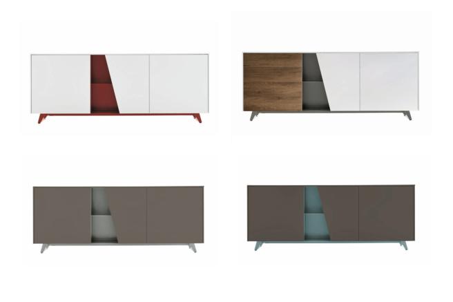 Tomasella Diagonal Sideboard - Thumbnail 4