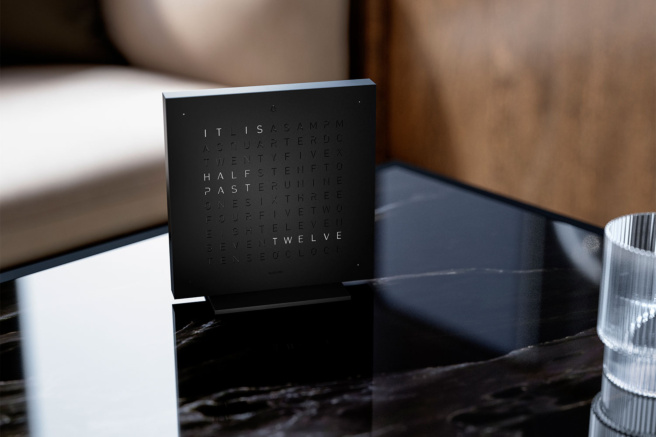 Earth 13.5 Alarm Clock by QLOCKTWO | room service 360°