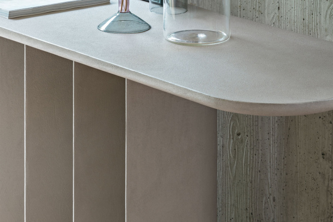 Geometric Clay Freestanding Console - Thumbnail 4