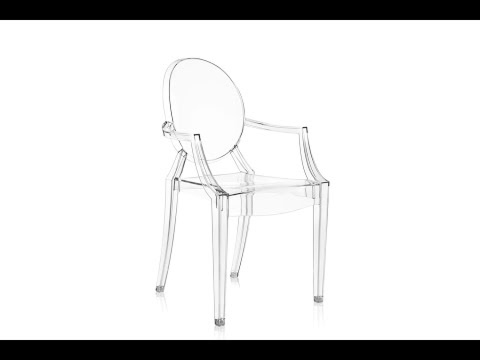 Victoria Ghost Fire Resistant Dining Chair (Set of 4) by Kartell