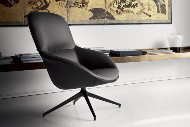 Bontempi Long Island Swivel Armchair - Thumbnail 2