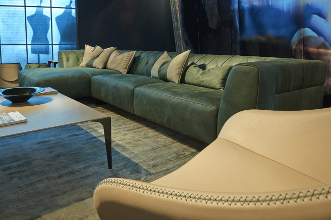 Gamma Arredamenti Marlon Sectional Sofa - Thumbnail 3