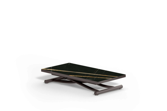 Mondial Cr Transformable Coffee Table by Ozzio Italia | room