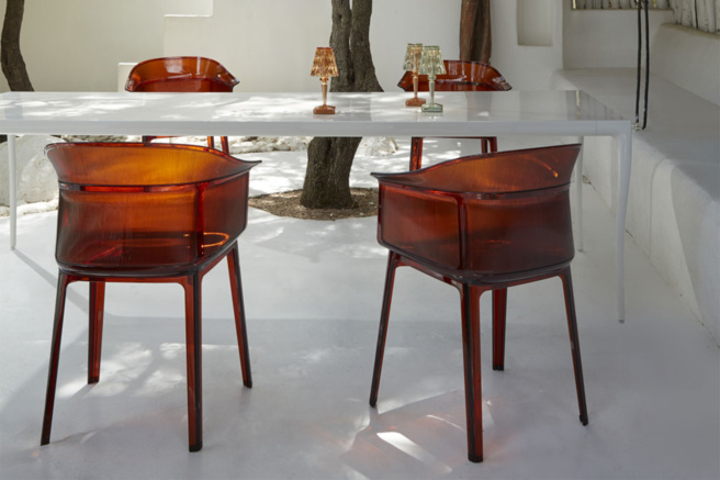 Papyrus Dining Chair (Set of 2) by Kartell | room service 360°