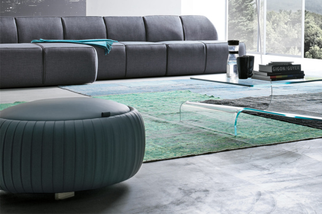 Plisse Pouf With Storage by Tonin Casa | room service 360°