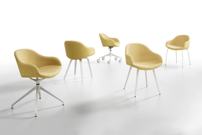 Midj Sonny Office Armchair - Thumbnail 2