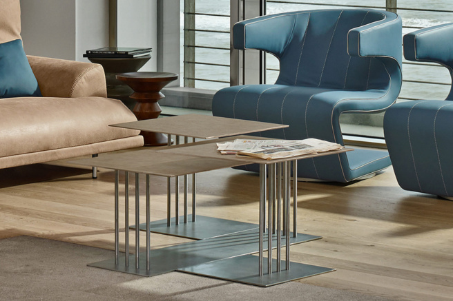 Gamma Arredamenti Stripes End Table - Thumbnail 2
