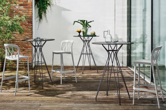 Bontempi Vincent Bar Table - Thumbnail 2
