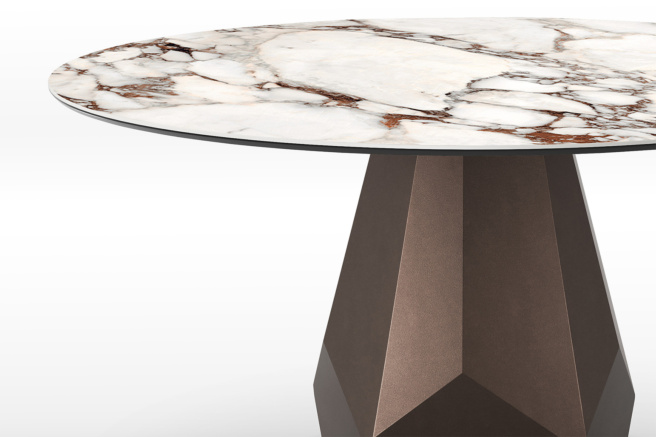 Zermatt Kermaik Dining Table by Cattelan Italia | room service 360°