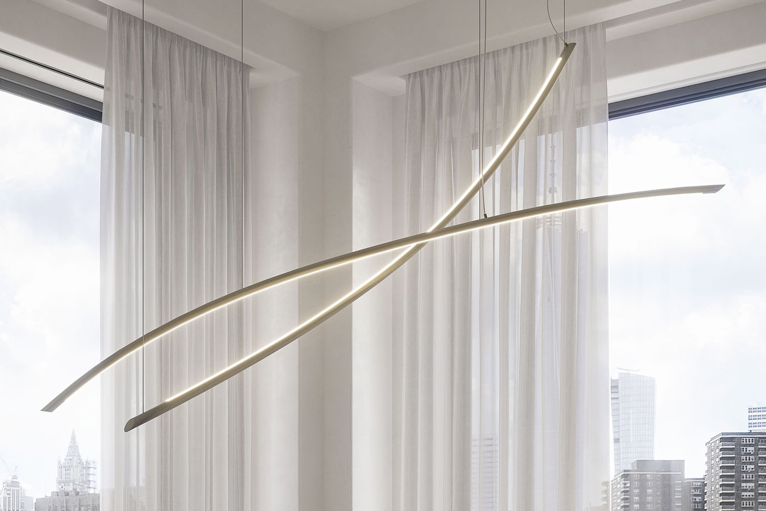 Katana Magnum Linear Suspension Composition by Cattelan Italia