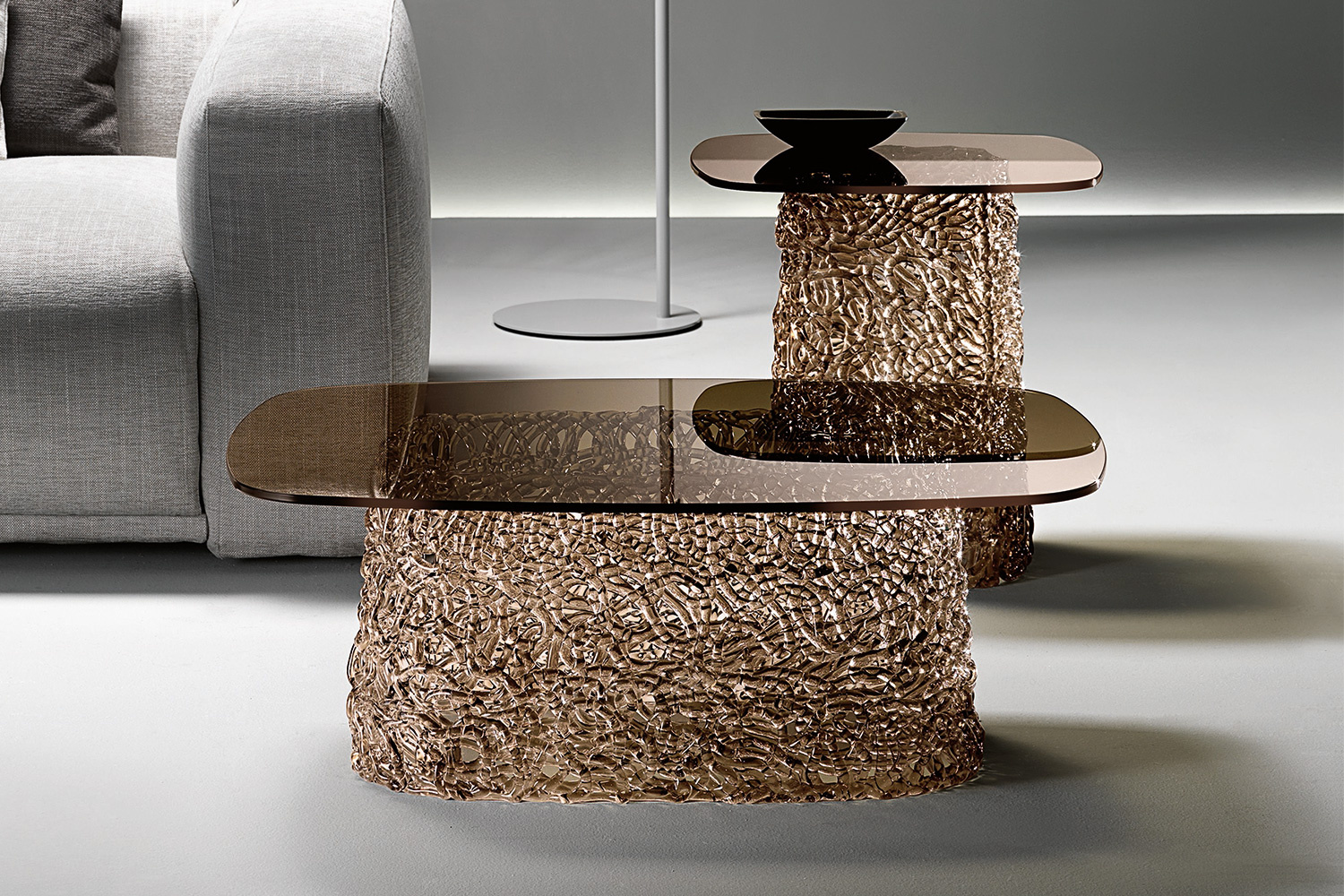 Macrame Coffee Table by Fiam Italia | room service 360°