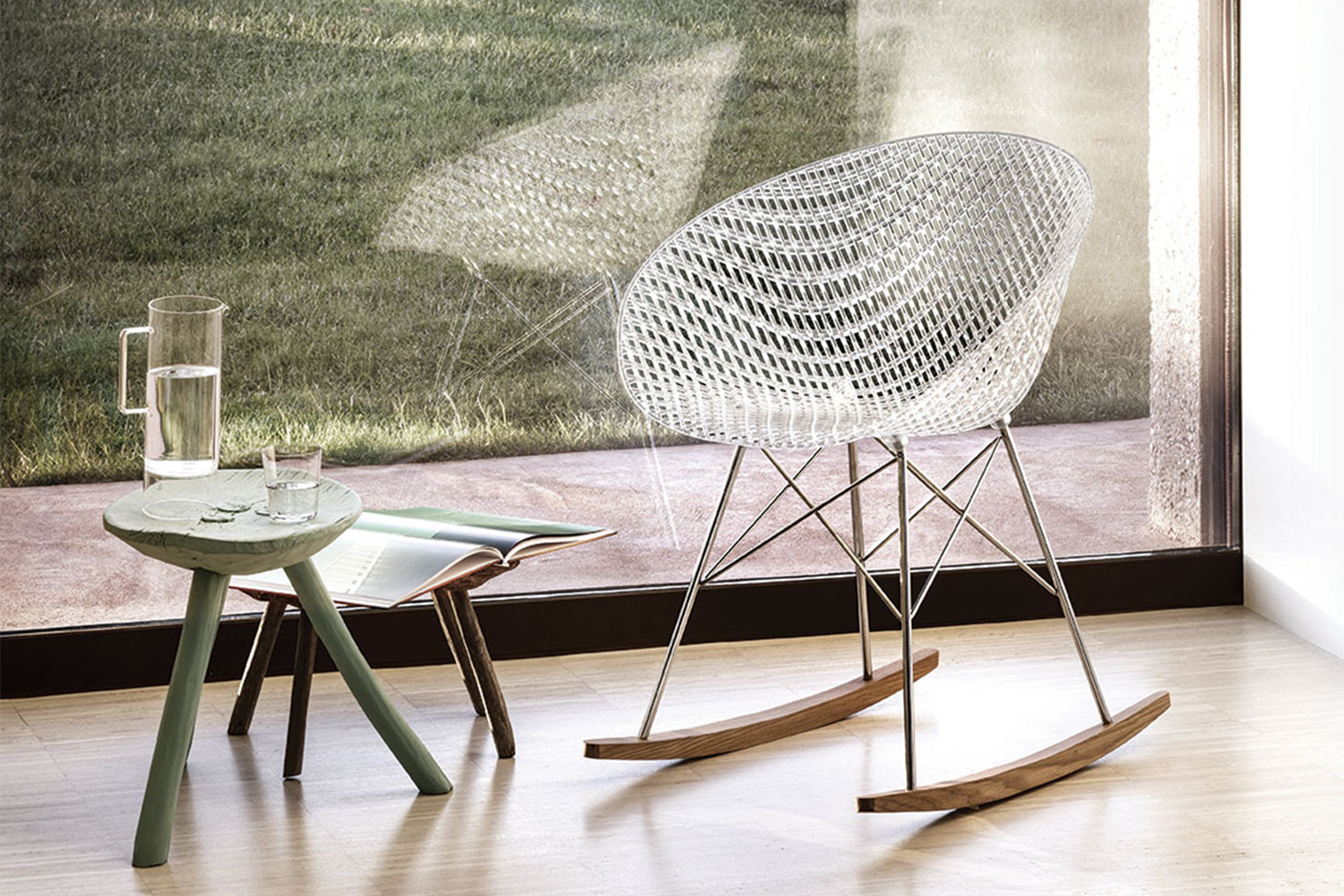 Kartell ロッキングチェア Smatrik Rocking Chair (Set of 2) by Kartell | room service 360°