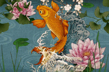 Koi 17018 Wallpaper