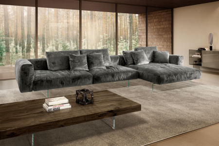 Air Soft 1902 Sectional Sofa with Chaise