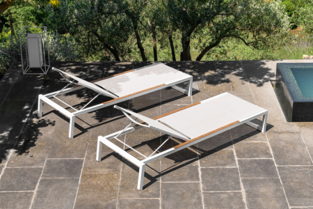 Alabama Alu Chaise Lounge