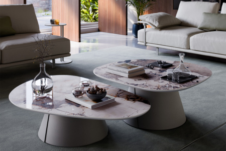 Albert Keramik Shaped Coffee Table