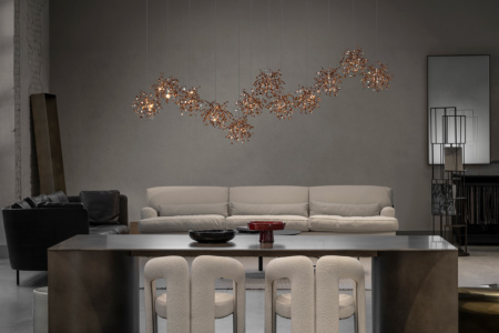 Argent Mon Bijou Linear 12 Suspension Light
