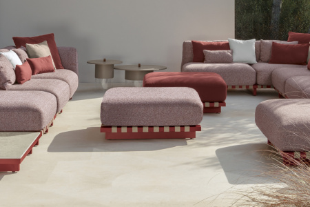 Argo Alu Pouf
