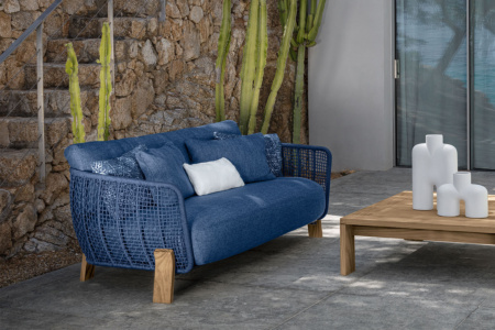 Argo Wood Love Seat