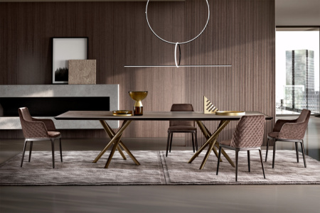 Baly Double Pedestal Dining Table