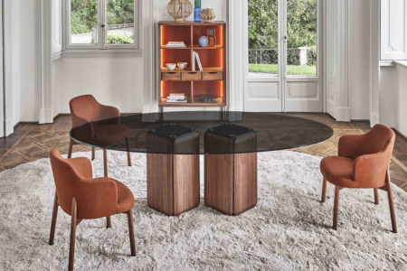 Bay Double Pedestal Dining Table