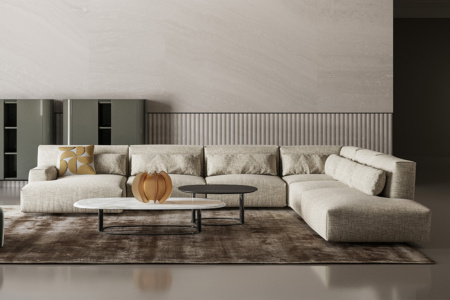 Belloalto J-Shape Sectional Sofa