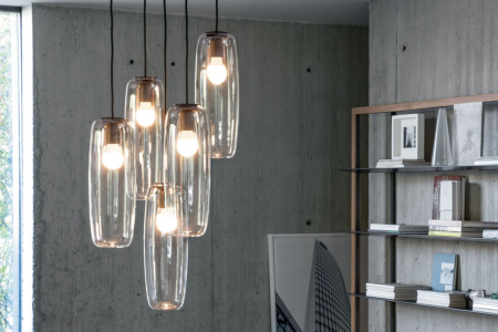 Bio-S 5-pendant Suspension Light Display Model