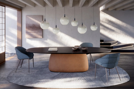 Botero Wood Dining Table