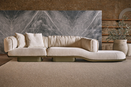 Break Dual Height Sectional Sofa