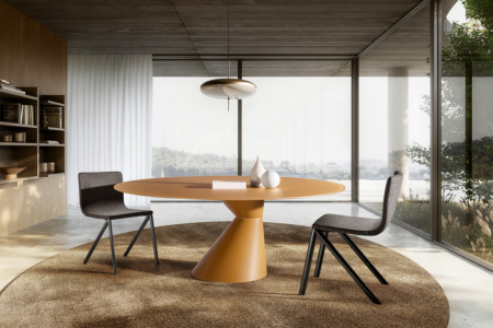 Chapeau Glass Dining Table