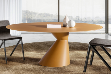 Chapeau Glass Dining Table