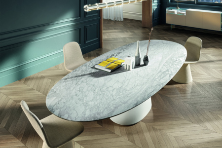Chapeau Marble Dining Table