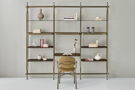 Charlotte Bookcase with Desk