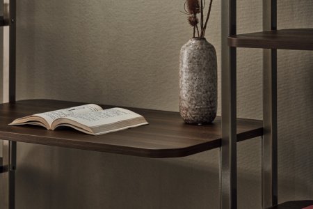Charlotte Bookcase with Desk