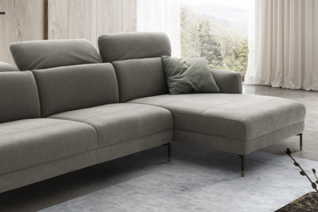 Claire Sectional Sofa With Chaise